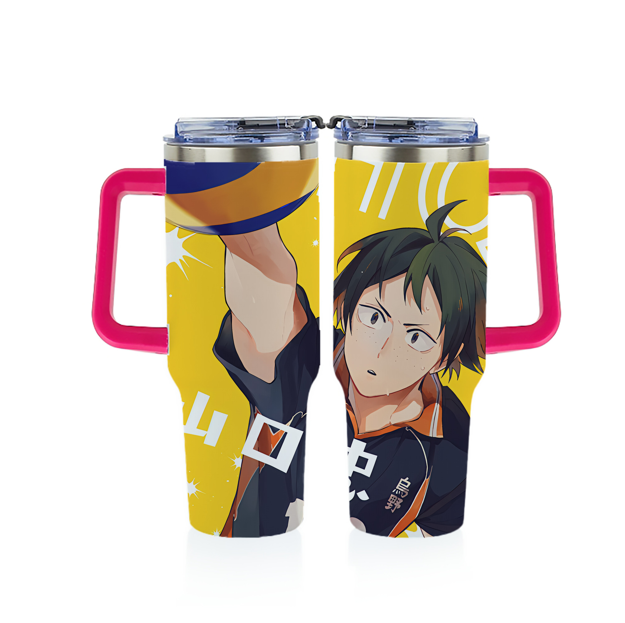 （画像用） ハイキュー!! Haikyu!! 1200ｍLフルプリント車用タンブラー